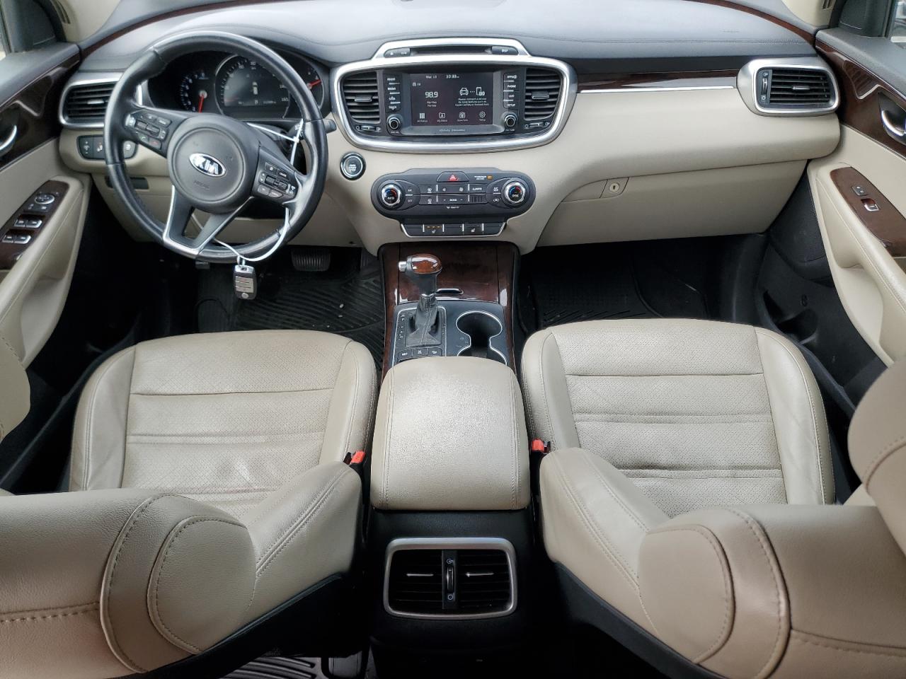 2017 KIA Sorento VIN 5XYPHDA5XHG201970 Copart auction photo, rear end damage thumbnail 8