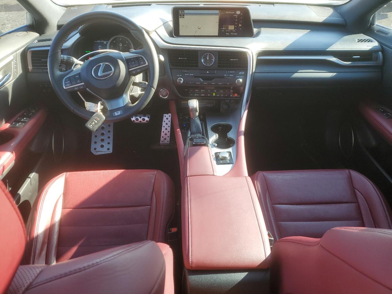 2017 Lexus RX VIN 2T2BZMCA8HC100516 Copart auction photo, vandalism damage thumbnail 8