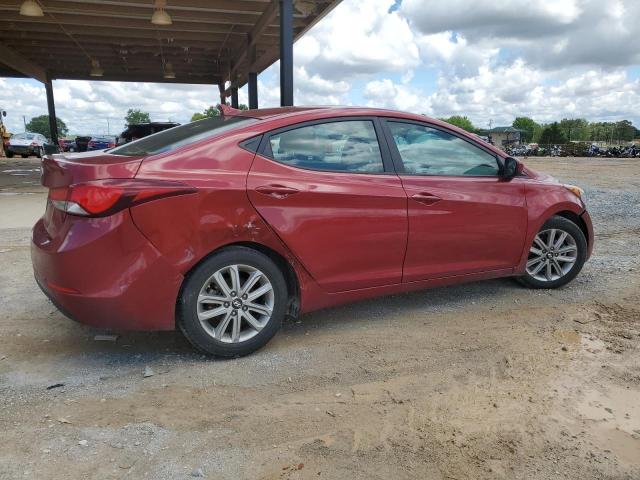 2014 Hyundai Elantra VIN 5NPDH4AE4EH542692 Copart auction photo, rear end / side damage thumbnail 3