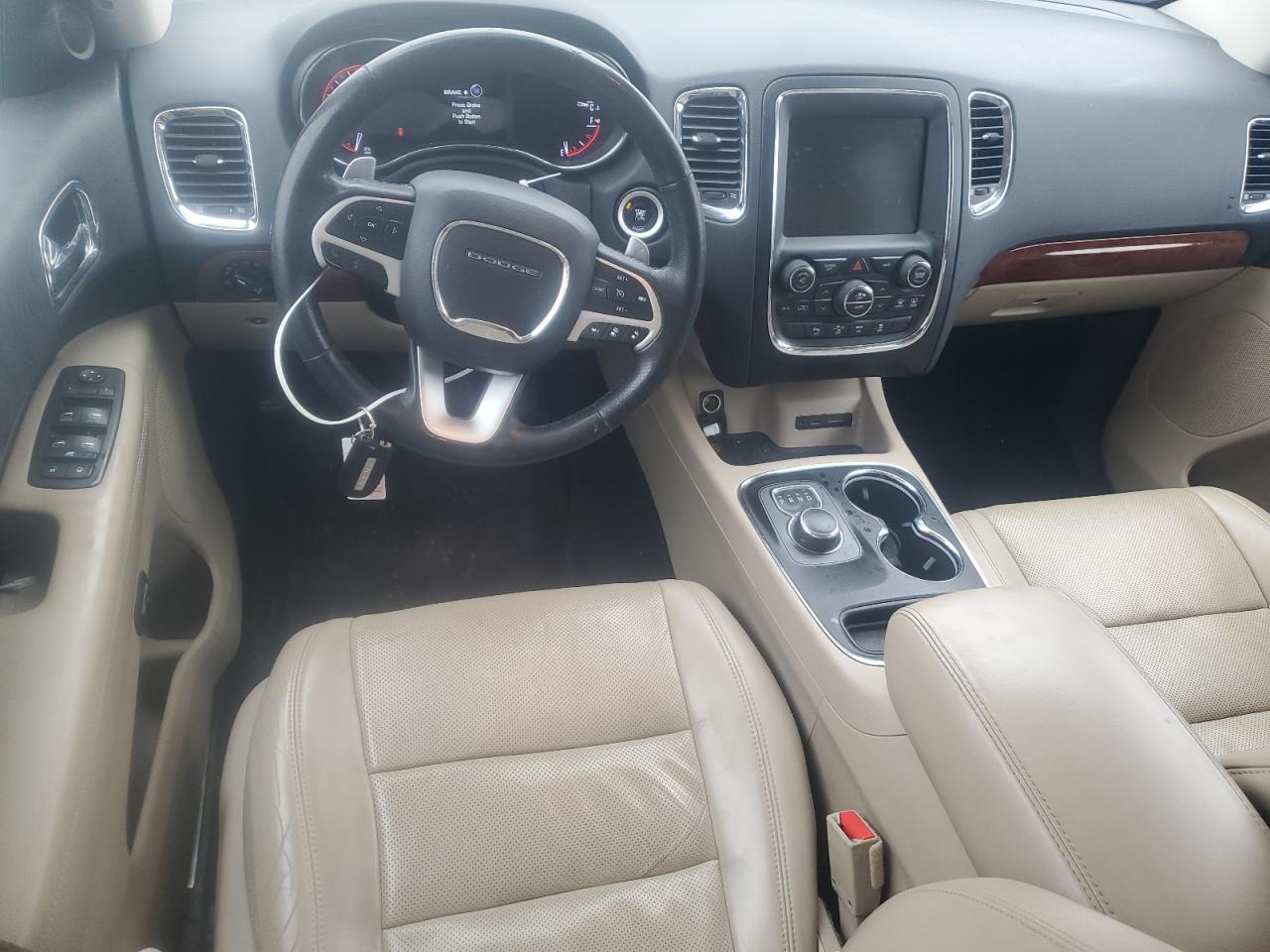 2015 Dodge Durango VIN 1C4RDJEG2FC703324 Copart auction photo, undercarriage / front end damage thumbnail 8