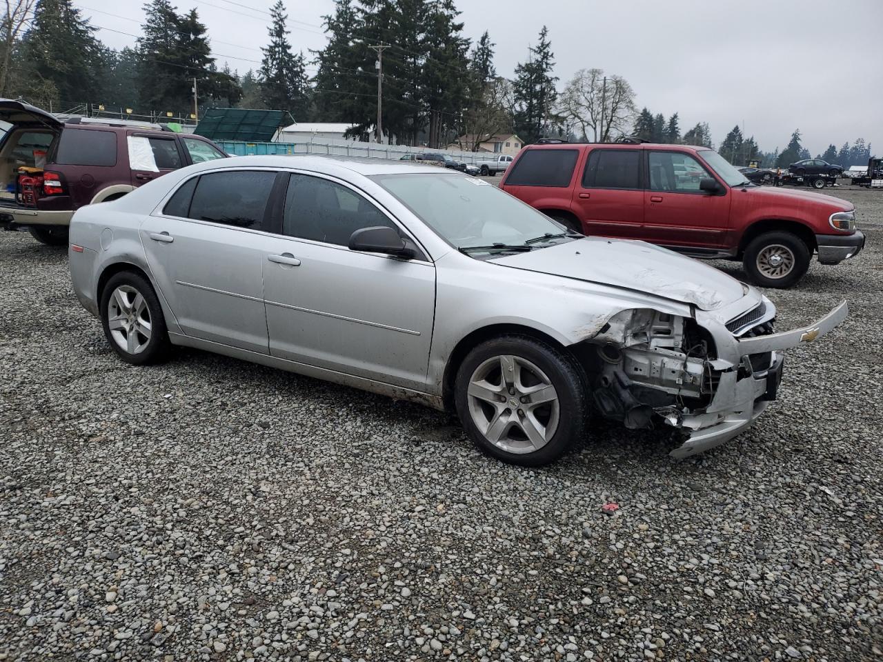 2012 Chevrolet Malibu VIN 1G1ZA5EU7CF393972 Copart auction photo, all over damage thumbnail 4