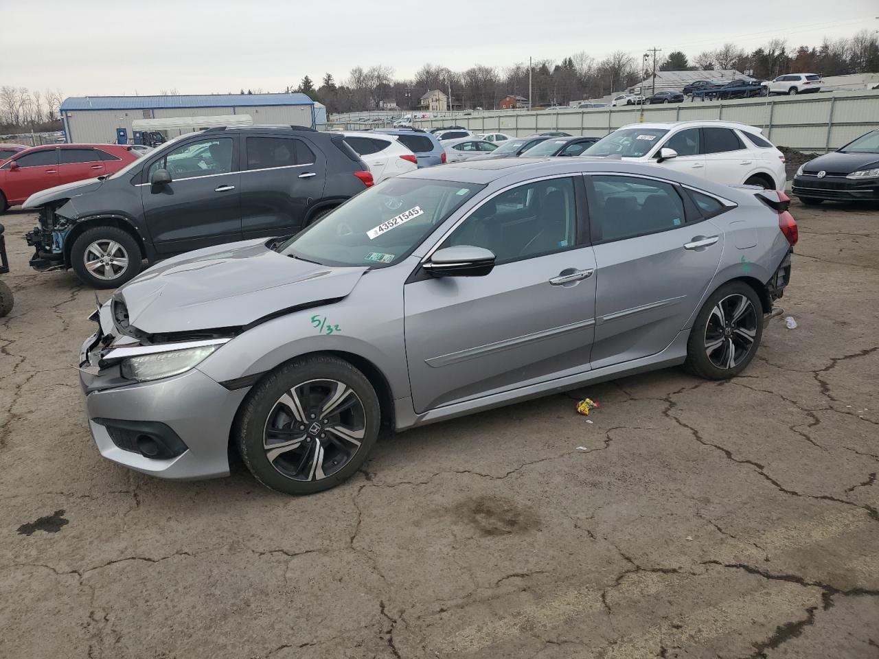 2016 Honda Civic VIN 2HGFC1F95GH635123