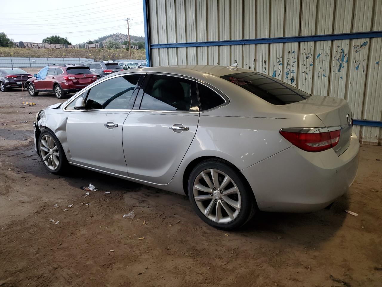 2014 Buick Verano VIN 1G4PR5SK9E4220426 Copart auction photo, front end / hail damage thumbnail 2