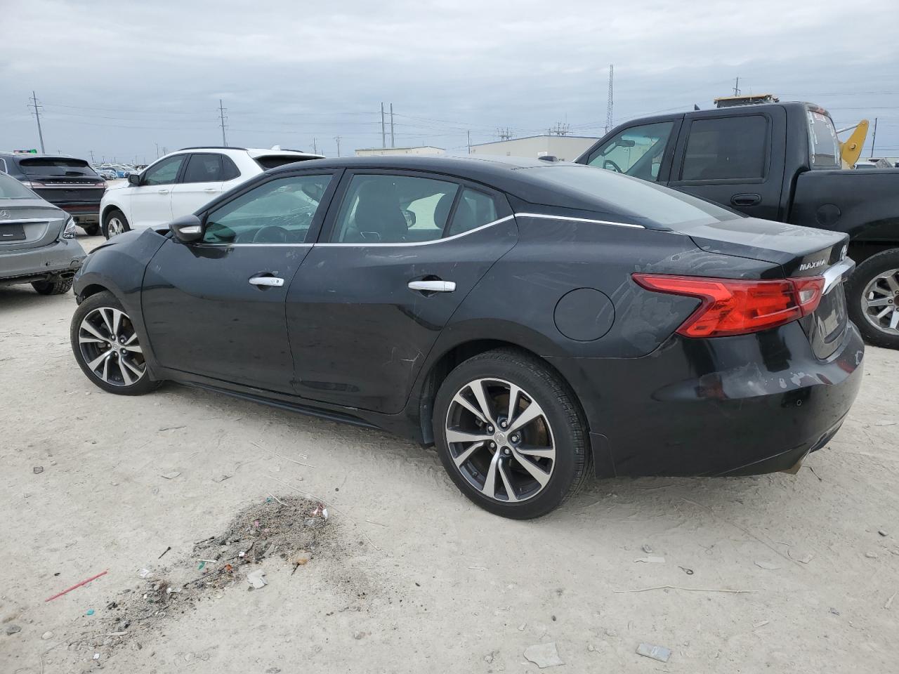 2016 Nissan Maxima VIN 1N4AA6AP8GC387816 Copart auction photo, front end damage thumbnail 2