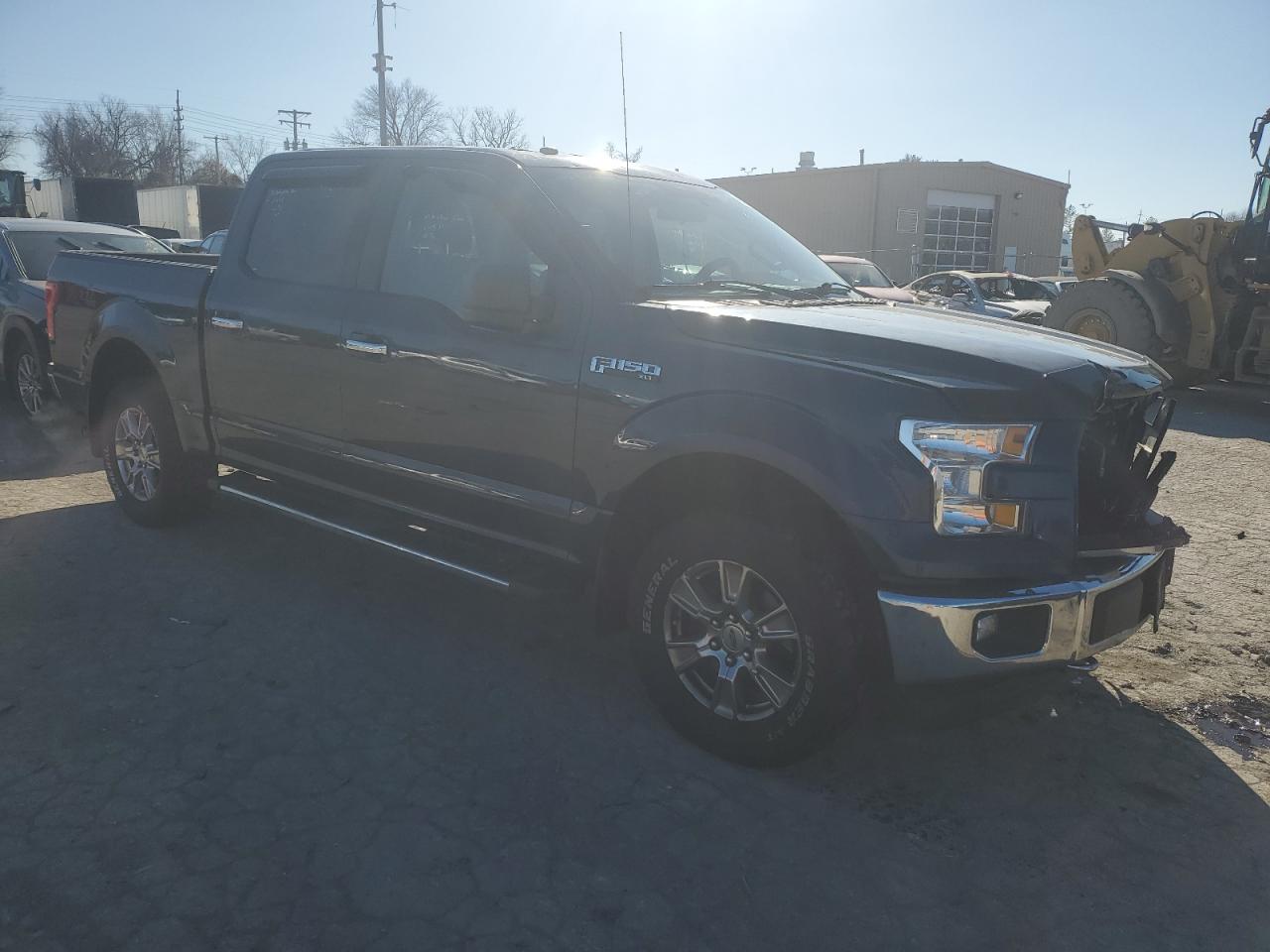2017 Ford F-150 VIN 1FTEW1E80HFC22121 Copart auction photo, front end damage thumbnail 4