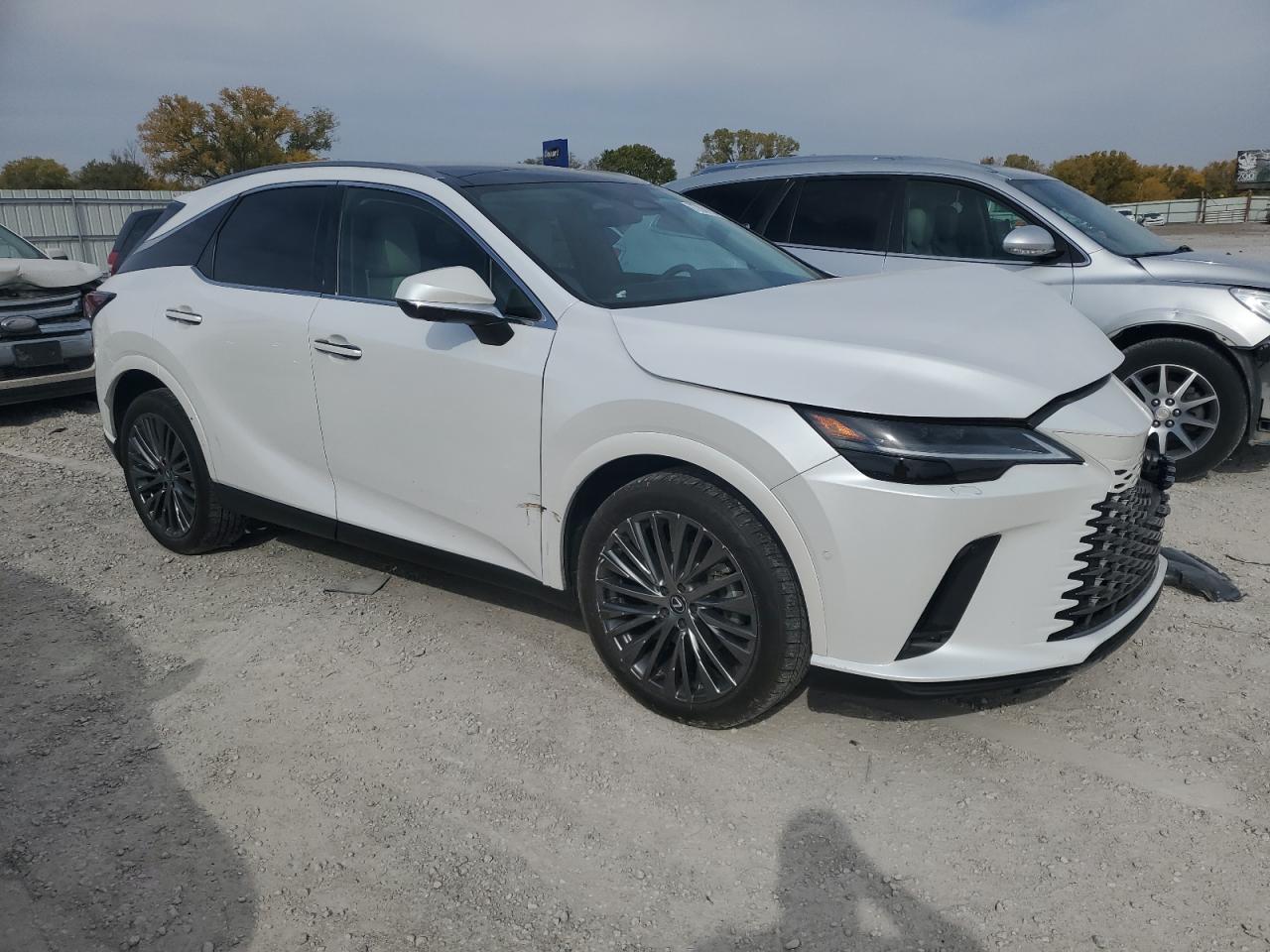 2024 Lexus RX VIN 2T2BAMCA8RC039791 Copart auction photo, front end / side damage thumbnail 4