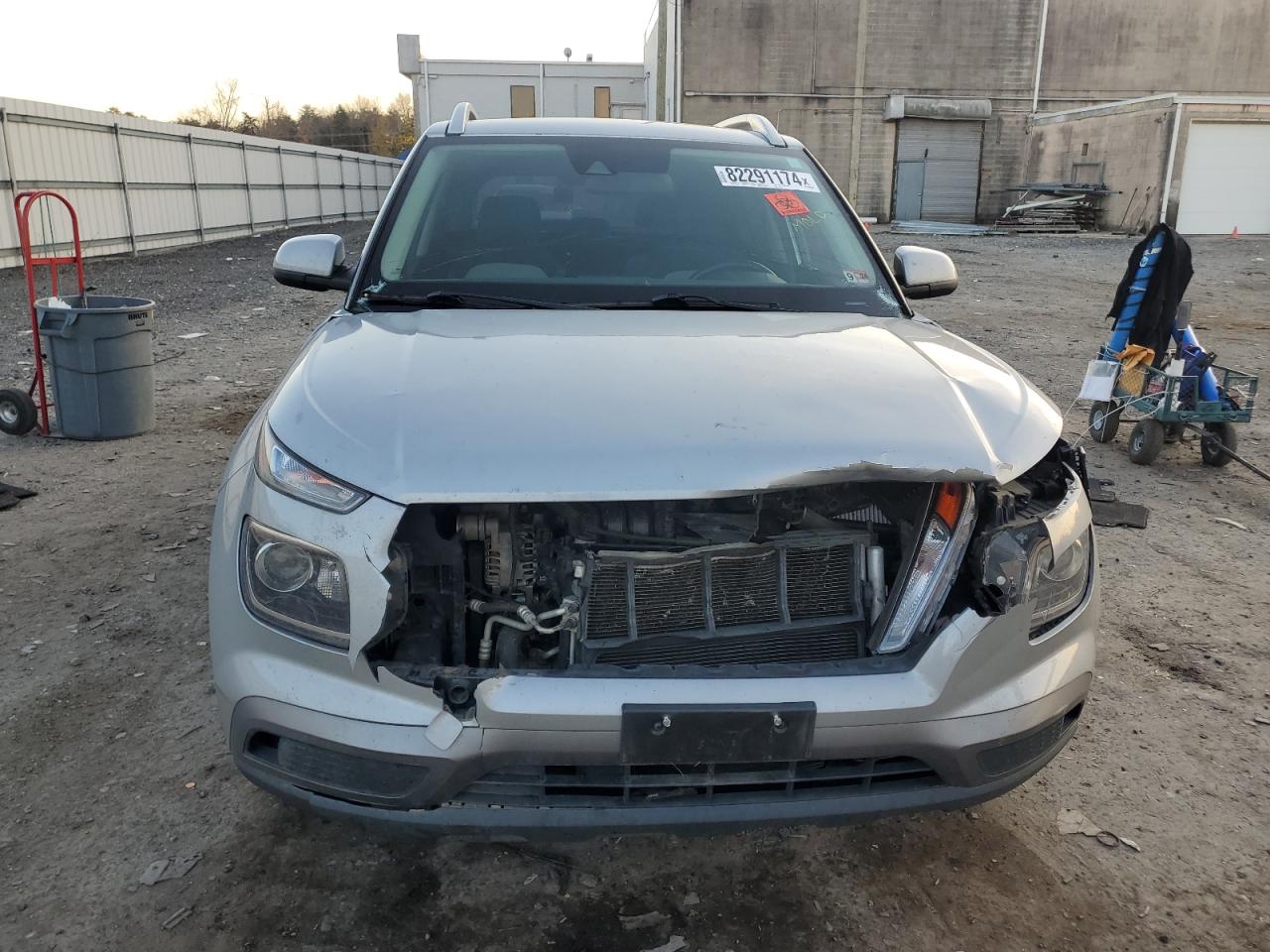 2021 Hyundai Venue VIN KMHRC8A30MU071456 Copart auction photo, front end / minor dent/scratches damage thumbnail 5