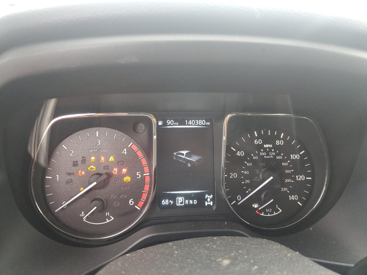 2018 Nissan Titan VIN 1N6BA1F46JN515351 Copart auction photo, front end / minor dent/scratches damage thumbnail 9