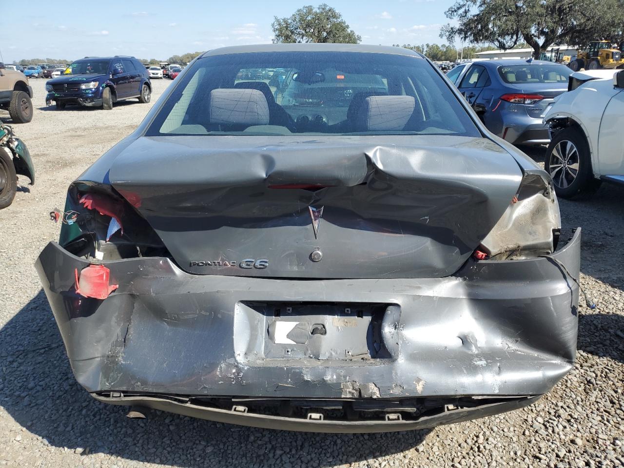 2008 Pontiac G6 VIN 1G2ZG57B684133507 Copart auction photo, rear end / front end damage thumbnail 6