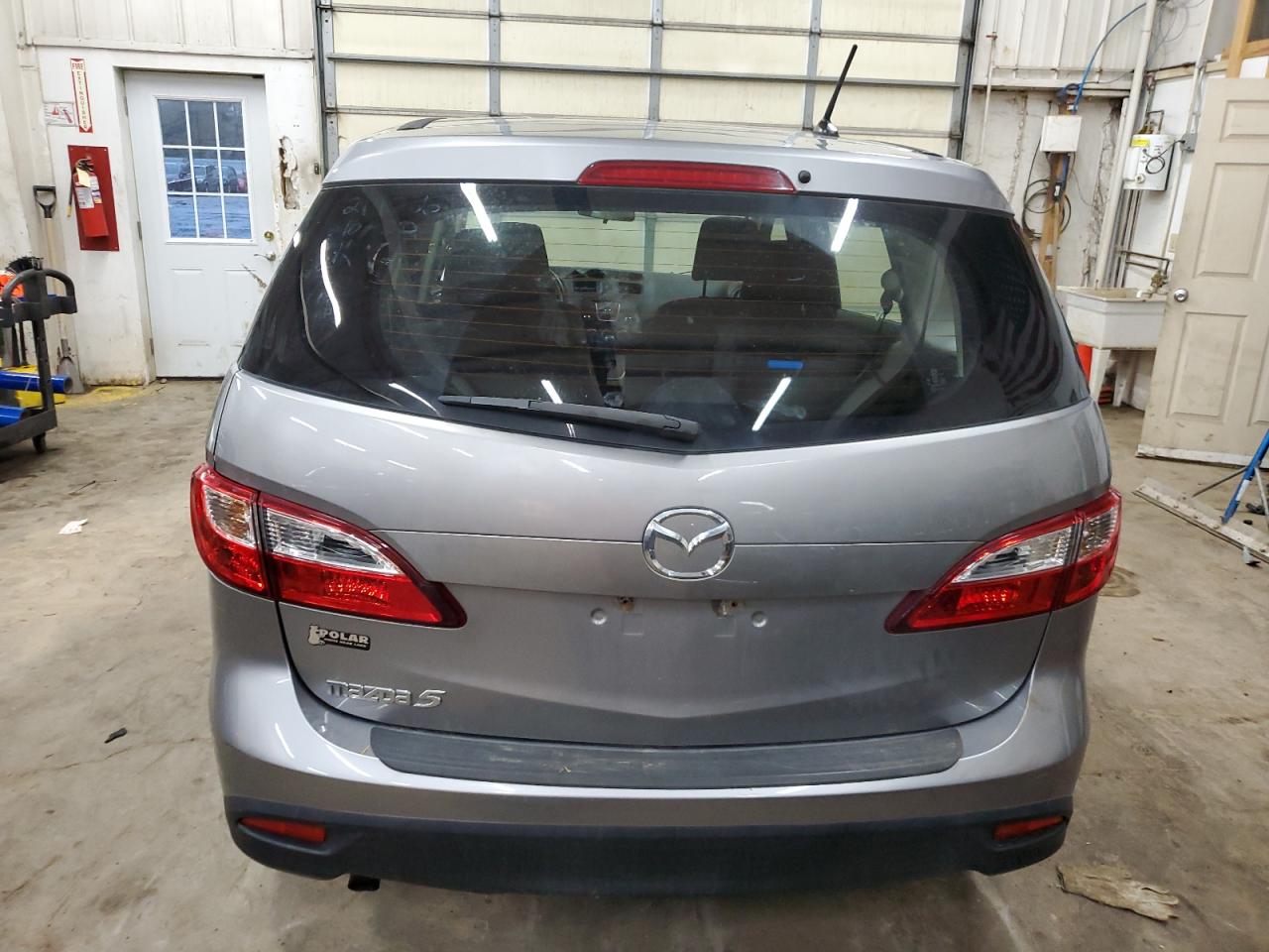 2015 Mazda 5 VIN JM1CW2BL8F0189794 Copart auction photo, side / front end damage thumbnail 6