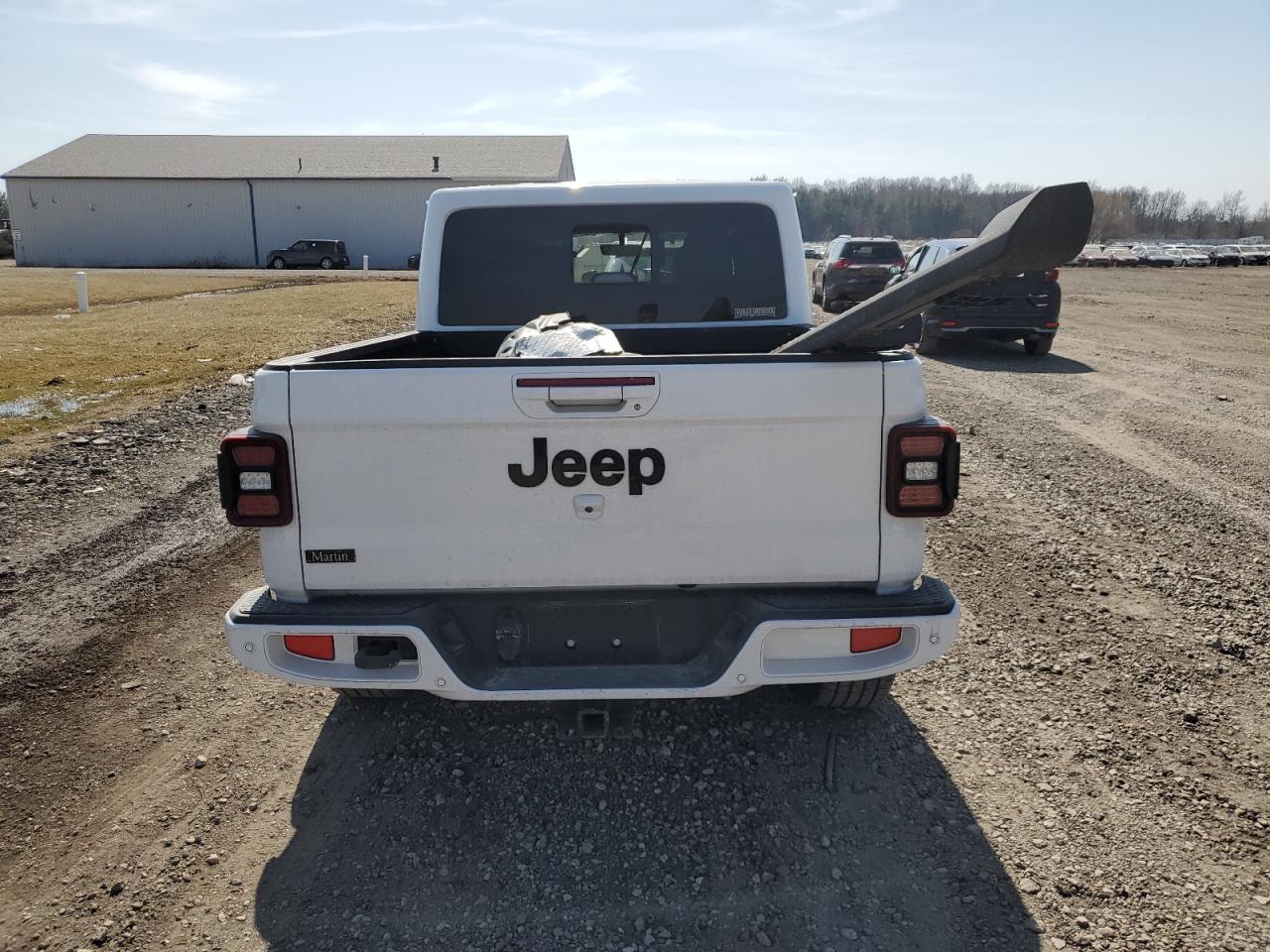 2021 Jeep Gladiator VIN 1C6HJTFGXML556527 Copart auction photo, front end damage thumbnail 6