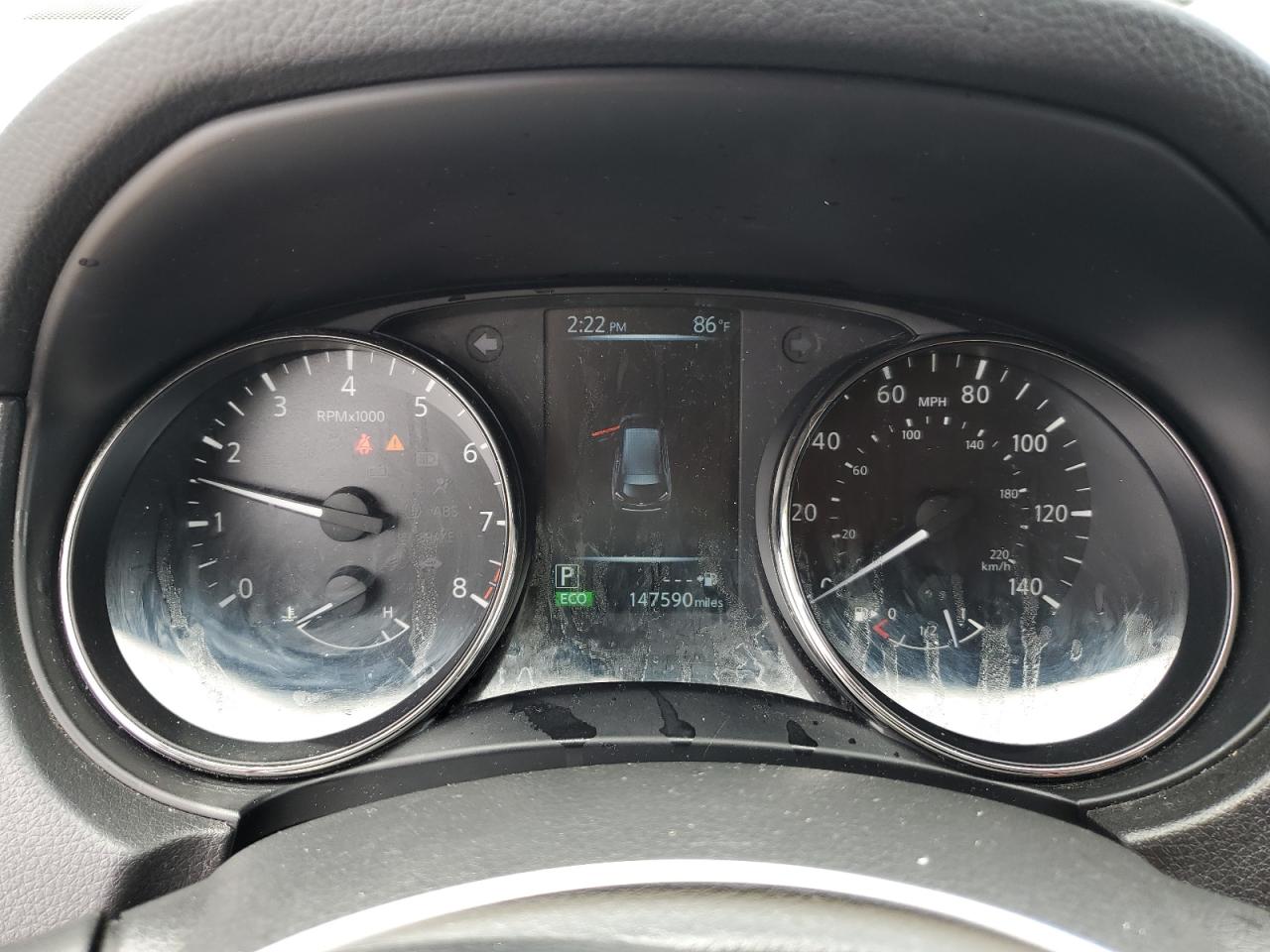 2017 Nissan Rogue VIN JN8AT2MV1HW266640 Copart auction photo, front end damage thumbnail 9
