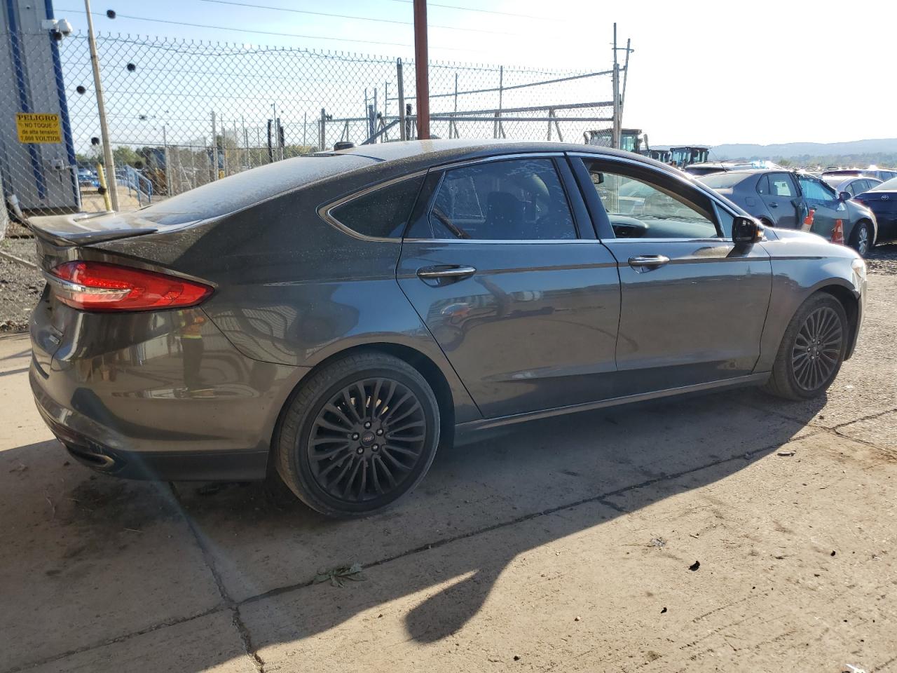 2018 Ford Fusion VIN 3FA6P0D92JR192382 Copart auction photo, front end damage thumbnail 3