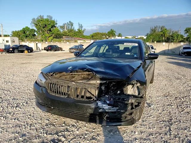 2020 BMW 5er VIN WBAJS1C0XLCE32291 Copart auction photo, front end damage thumbnail 11