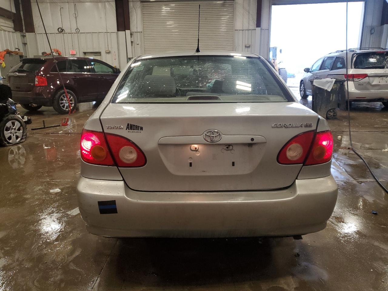 2004 Toyota Corolla VIN 1NXBR32E34Z333294 Copart auction photo, side damage thumbnail 6
