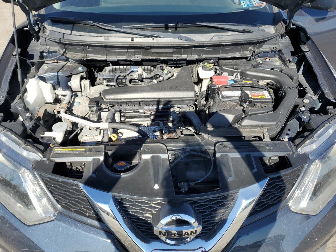 2016 Nissan Rogue VIN JN8AT2MV1GW146075 Copart auction photo, rear end damage thumbnail 12