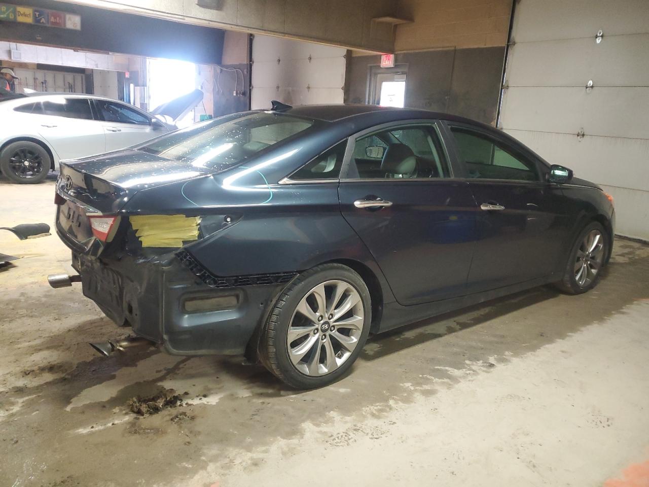 2013 Hyundai Sonata VIN 5NPEC4AC0DH547484 Copart auction photo, rear end / mechanical damage thumbnail 3