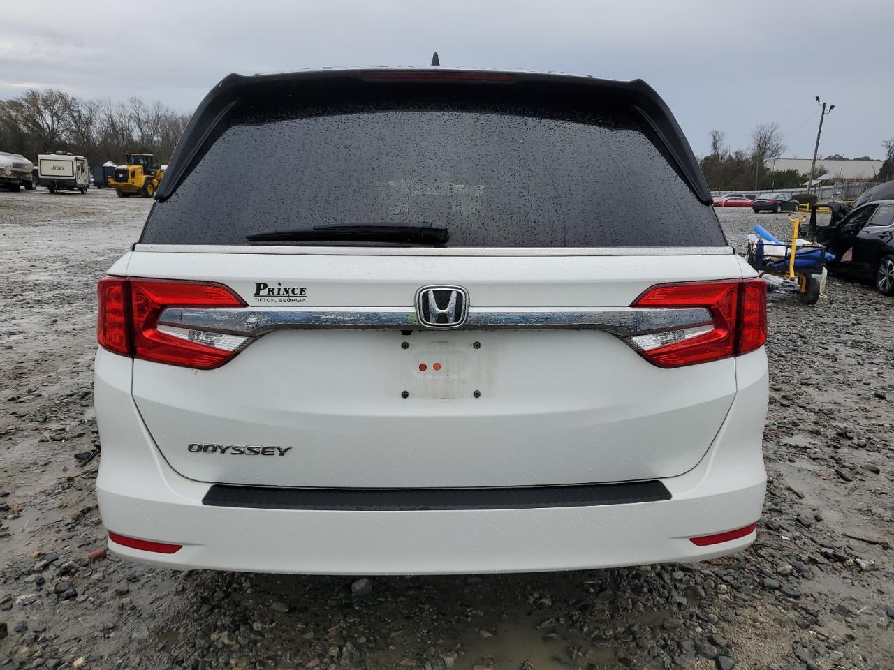 2020 Honda Odyssey VIN 5FNRL6H70LB026204 Copart auction photo, side damage thumbnail 6