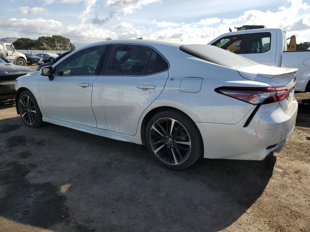 2018 Toyota Camry VIN 4T1B61HKXJU056973 Copart auction photo, mechanical / all over damage thumbnail 2