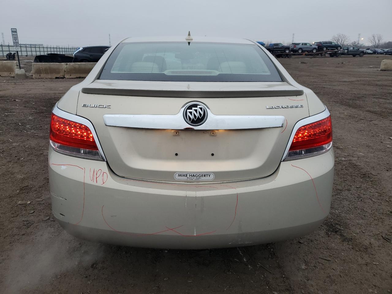 2012 Buick LaCrosse VIN 1G4GB5ER1CF203361 Copart auction photo, all over damage thumbnail 6