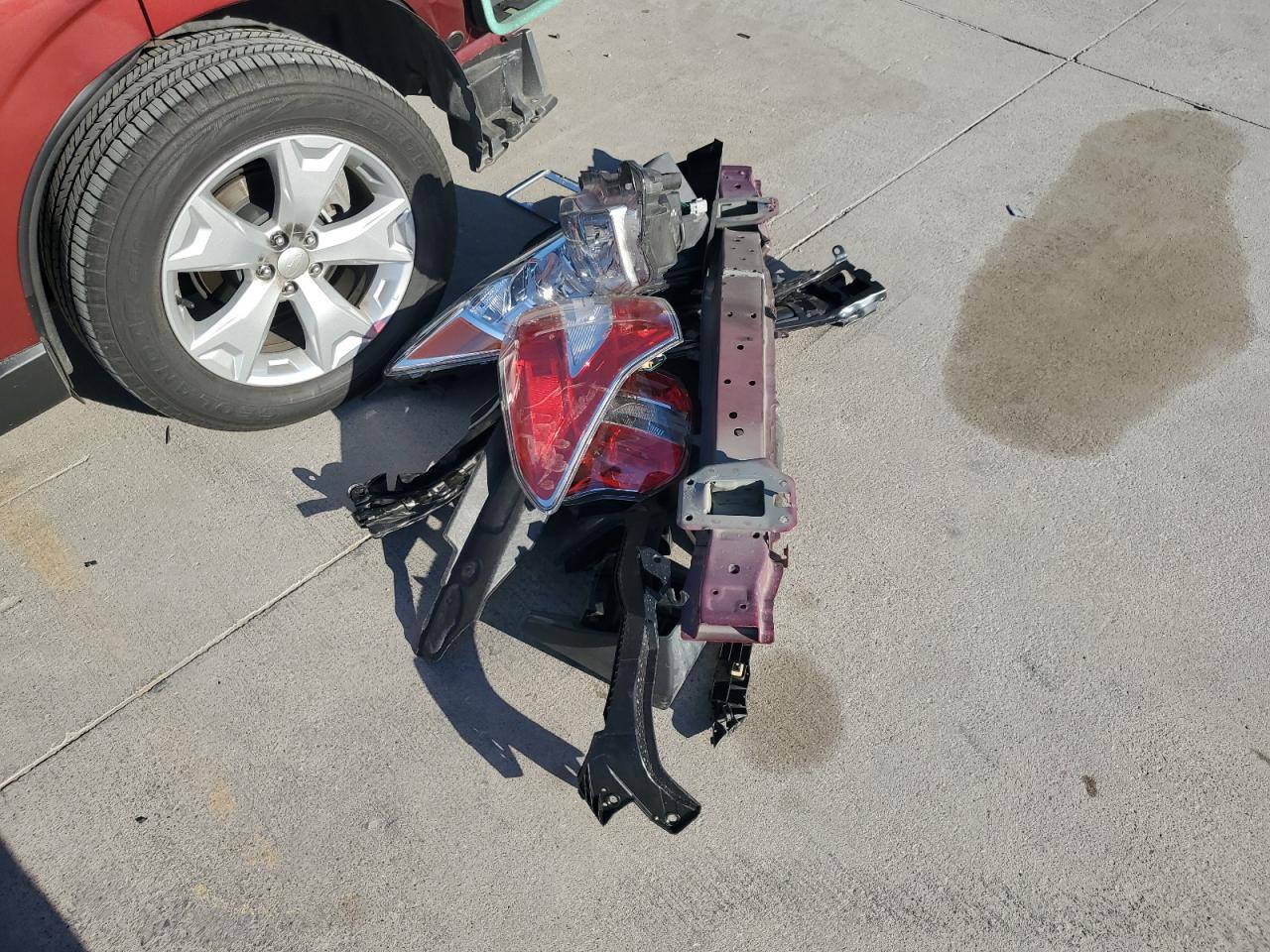 2015 Subaru Forester VIN JF2SJADC7FH596459 Copart auction photo, front end / rear end damage thumbnail 15