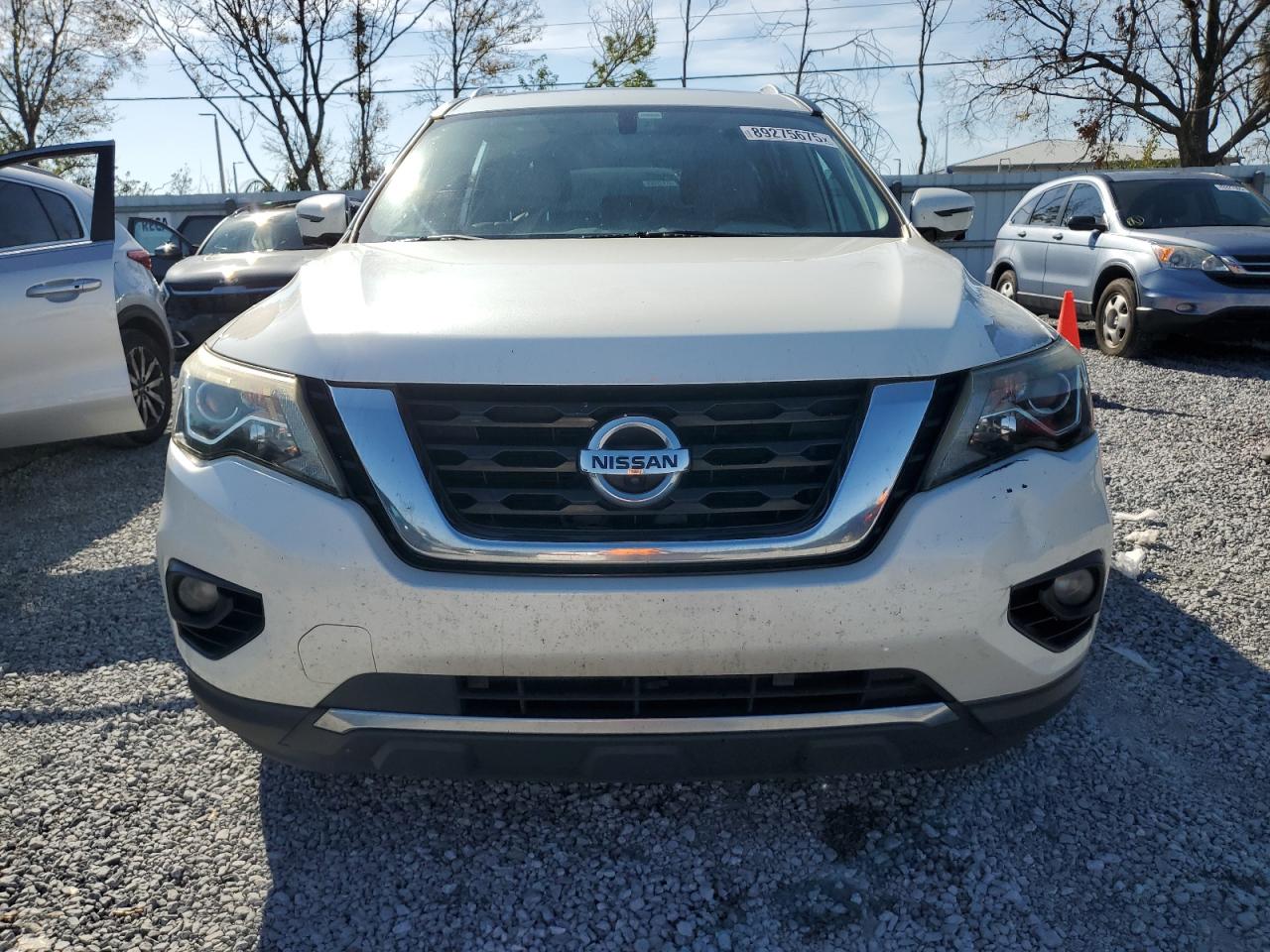 2017 Nissan Pathfinder VIN 5N1DR2MN2HC659616 Copart auction photo, side damage thumbnail 5
