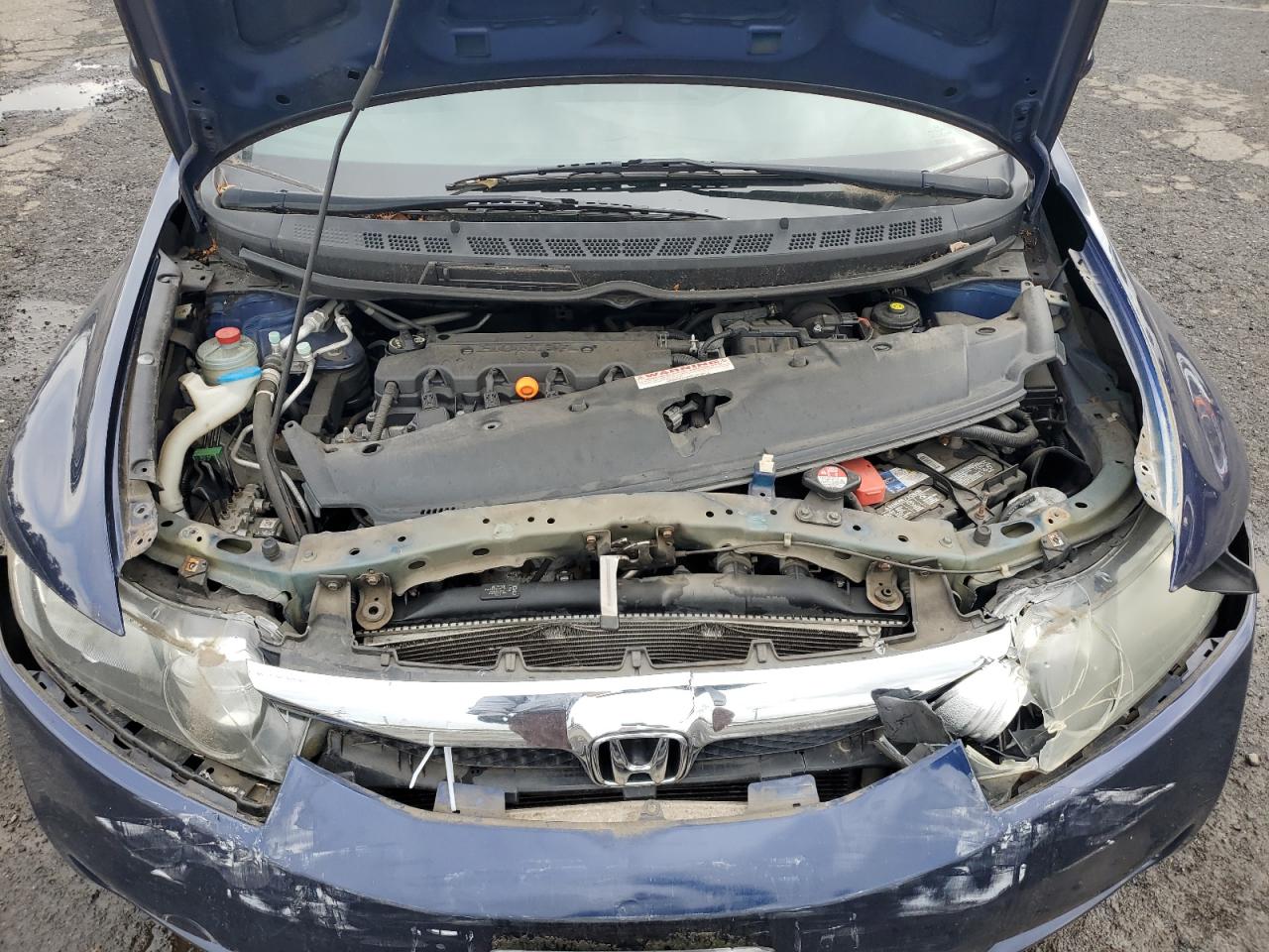 2011 Honda Civic VIN 2HGFA1F58BH515456 Copart auction photo, front end damage thumbnail 11