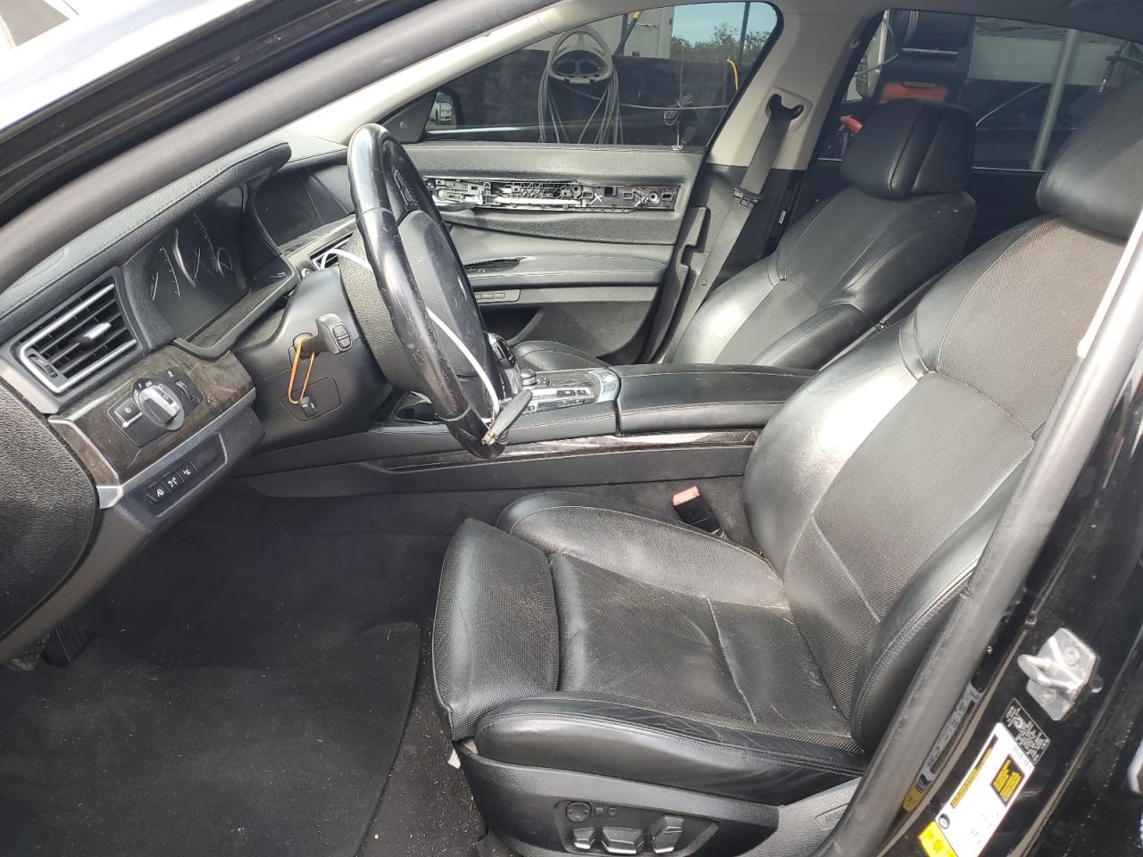 2012 BMW 7er VIN WBAKB8C51CC962705 Copart auction photo, mechanical / minor dent/scratches damage thumbnail 7