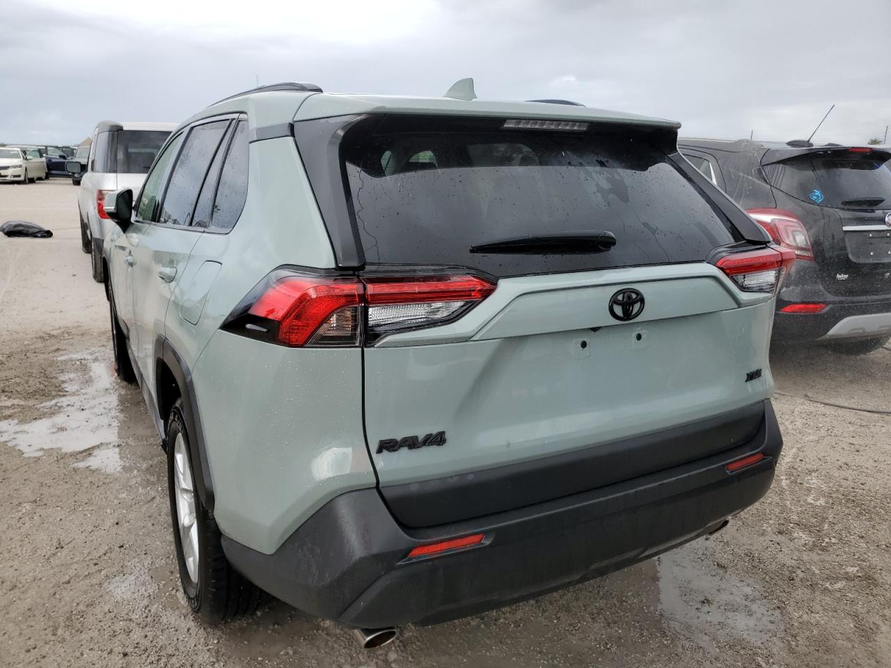 2020 Toyota RAV 4 VIN JTMW1RFV7LD057291 Copart auction photo, water/flood damage thumbnail 6