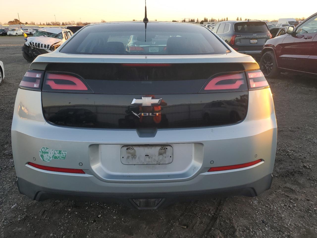 2012 Chevrolet Volt VIN 1G1RH6E44CU127869 Copart auction photo, minor dent/scratches damage thumbnail 7
