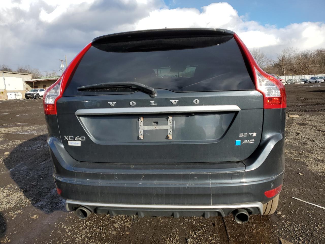 2016 Volvo XC60 VIN YV4902RS6G2822384 Copart auction photo, front end damage thumbnail 6
