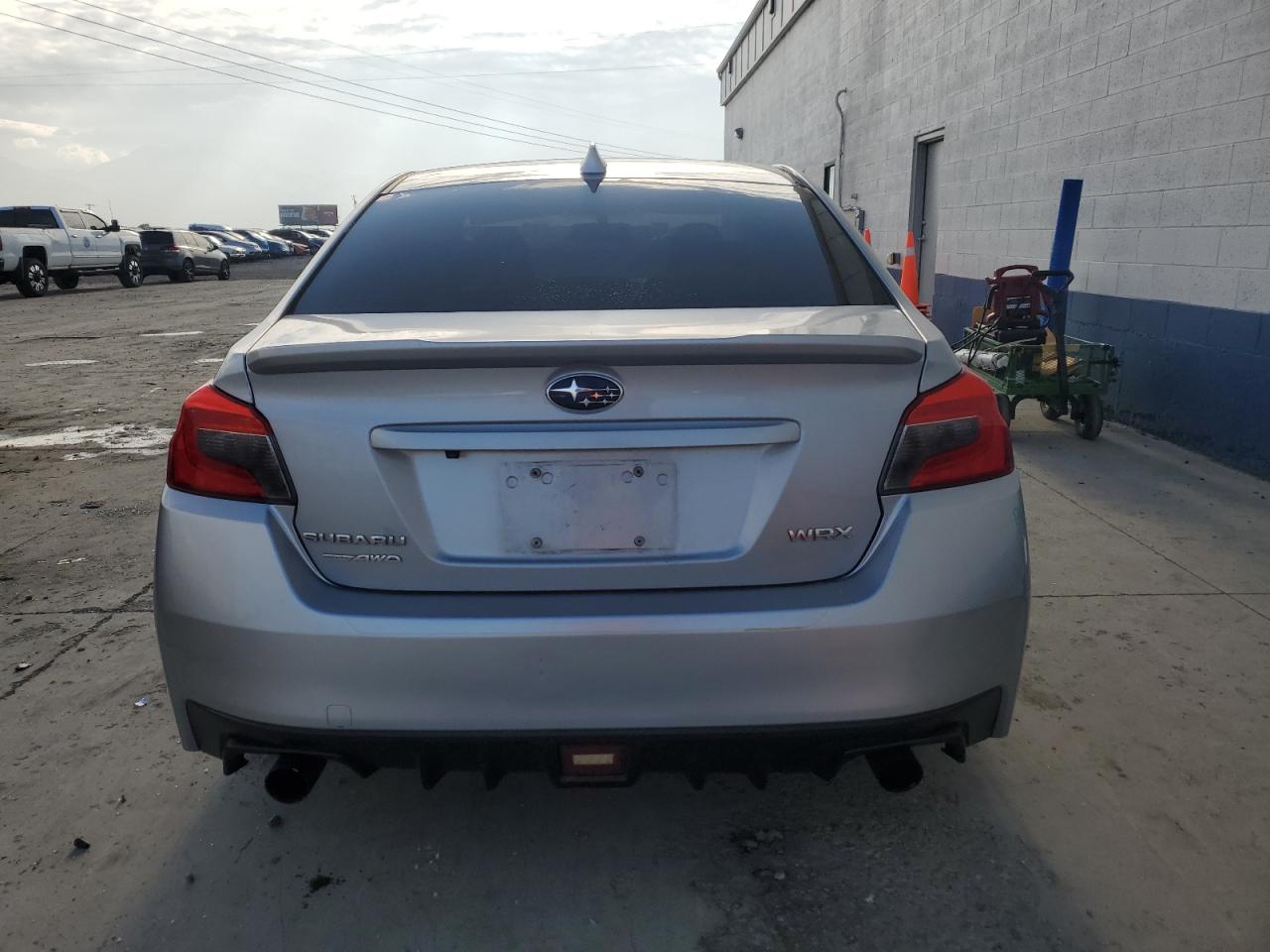 2016 Subaru WRX VIN JF1VA1E67G8831373 Copart auction photo, front end / side damage thumbnail 6