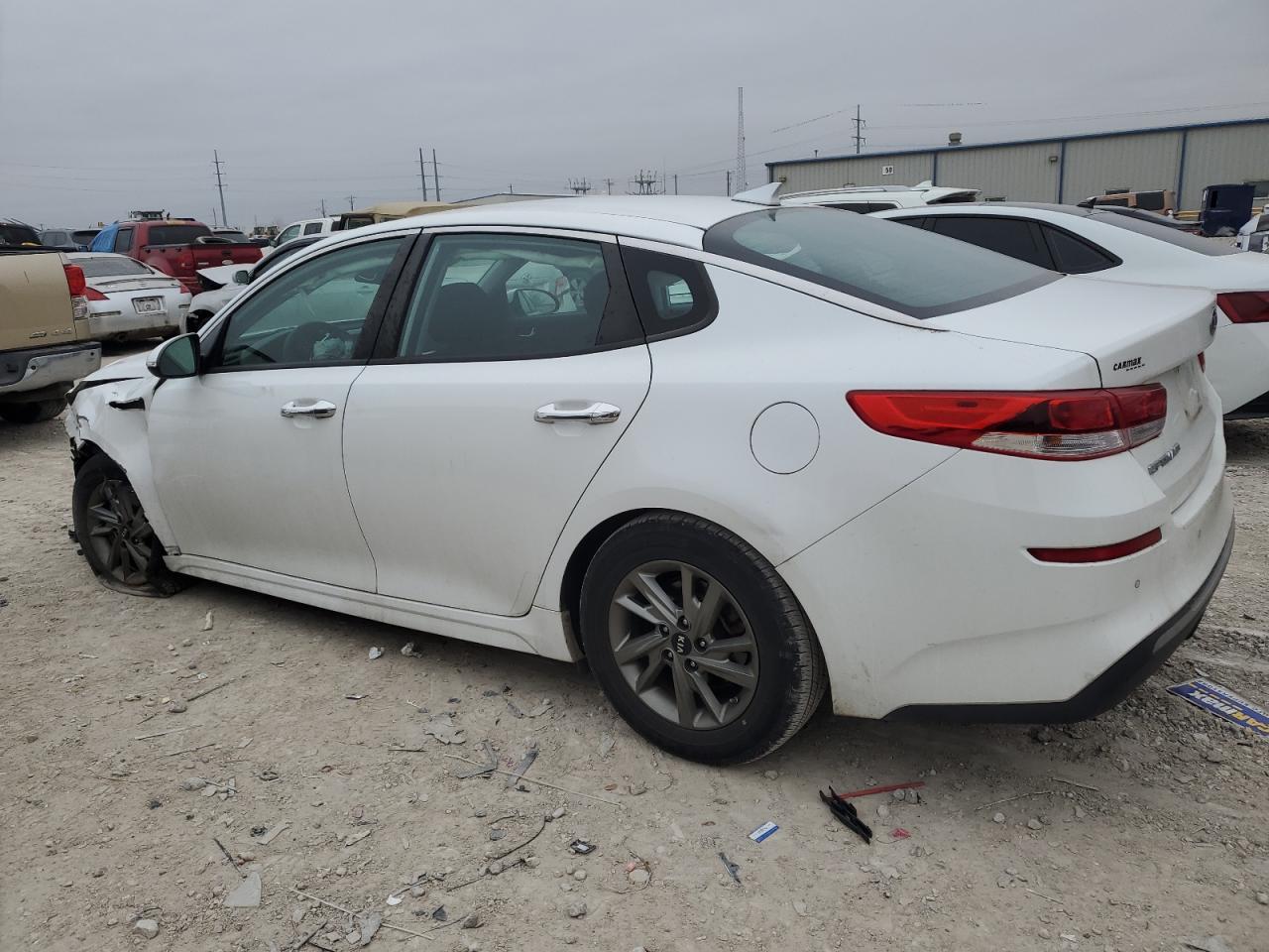 2019 KIA Optima VIN 5XXGT4L37KG311719 Copart auction photo, front end damage thumbnail 2