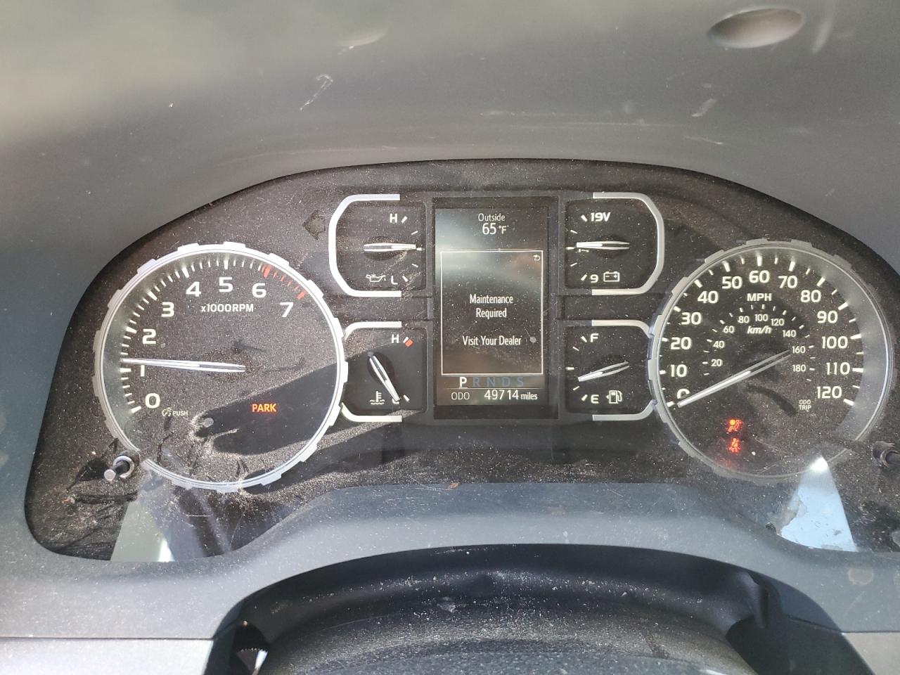 2019 Toyota Tundra VIN 5TFDY5F11KX853816 Copart auction photo, front end damage thumbnail 9
