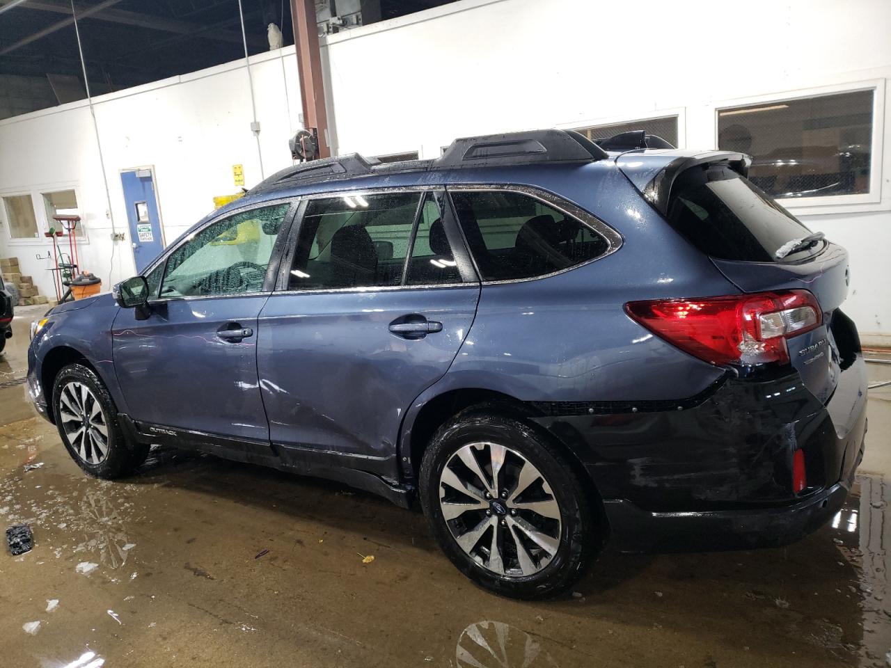 2017 Subaru Outback VIN 4S4BSANC9H3247535 Copart auction photo, rear end / side damage thumbnail 2