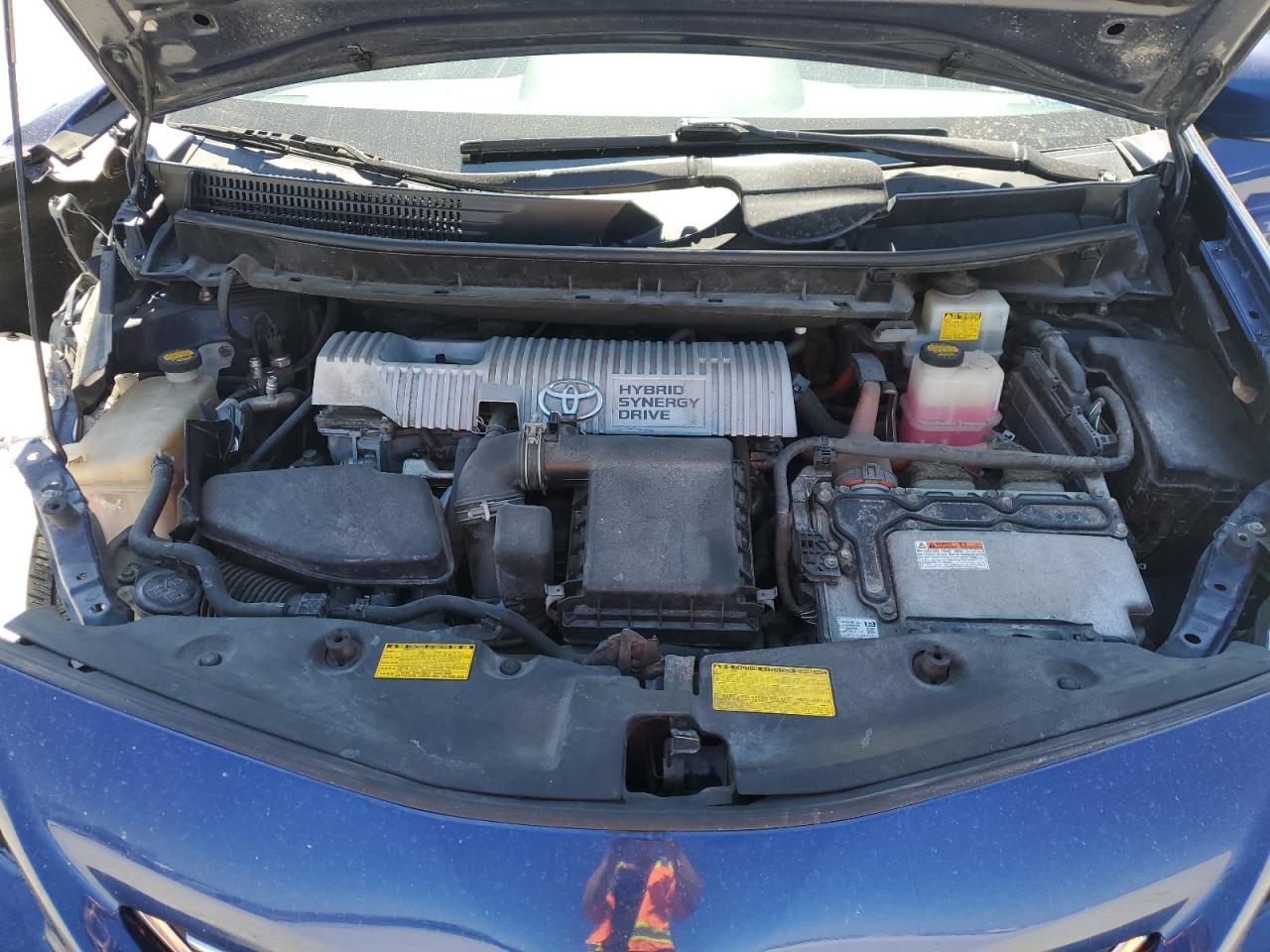 2012 Toyota Prius VIN JTDZN3EU3C3055566 Copart auction photo, front end damage thumbnail 11