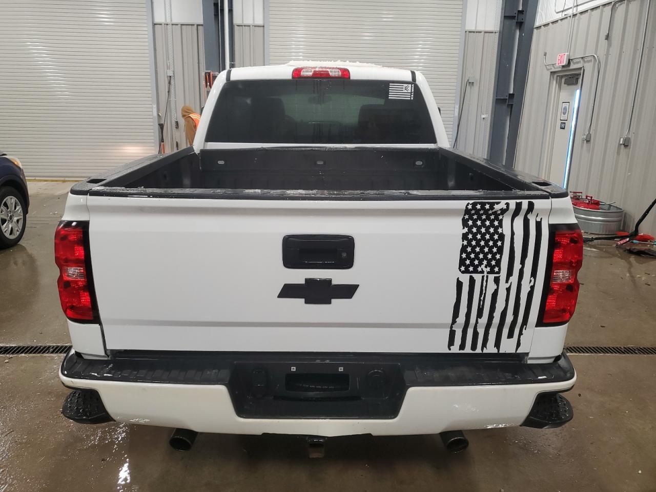 2017 Chevrolet Silverado VIN 3GCUKREC4HG515156 Copart auction photo, side damage thumbnail 6