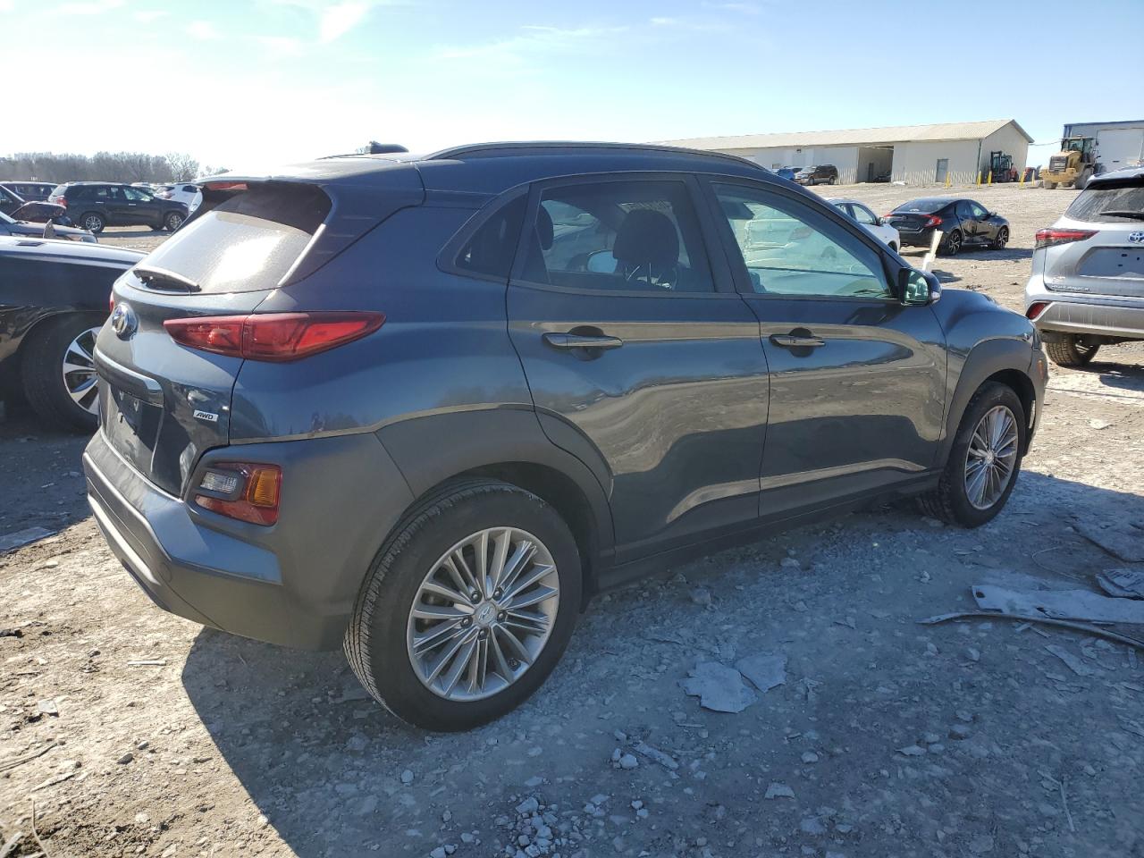 2019 Hyundai Kona VIN KM8K2CAA9KU352450 Copart auction photo, minor dent/scratches damage thumbnail 3