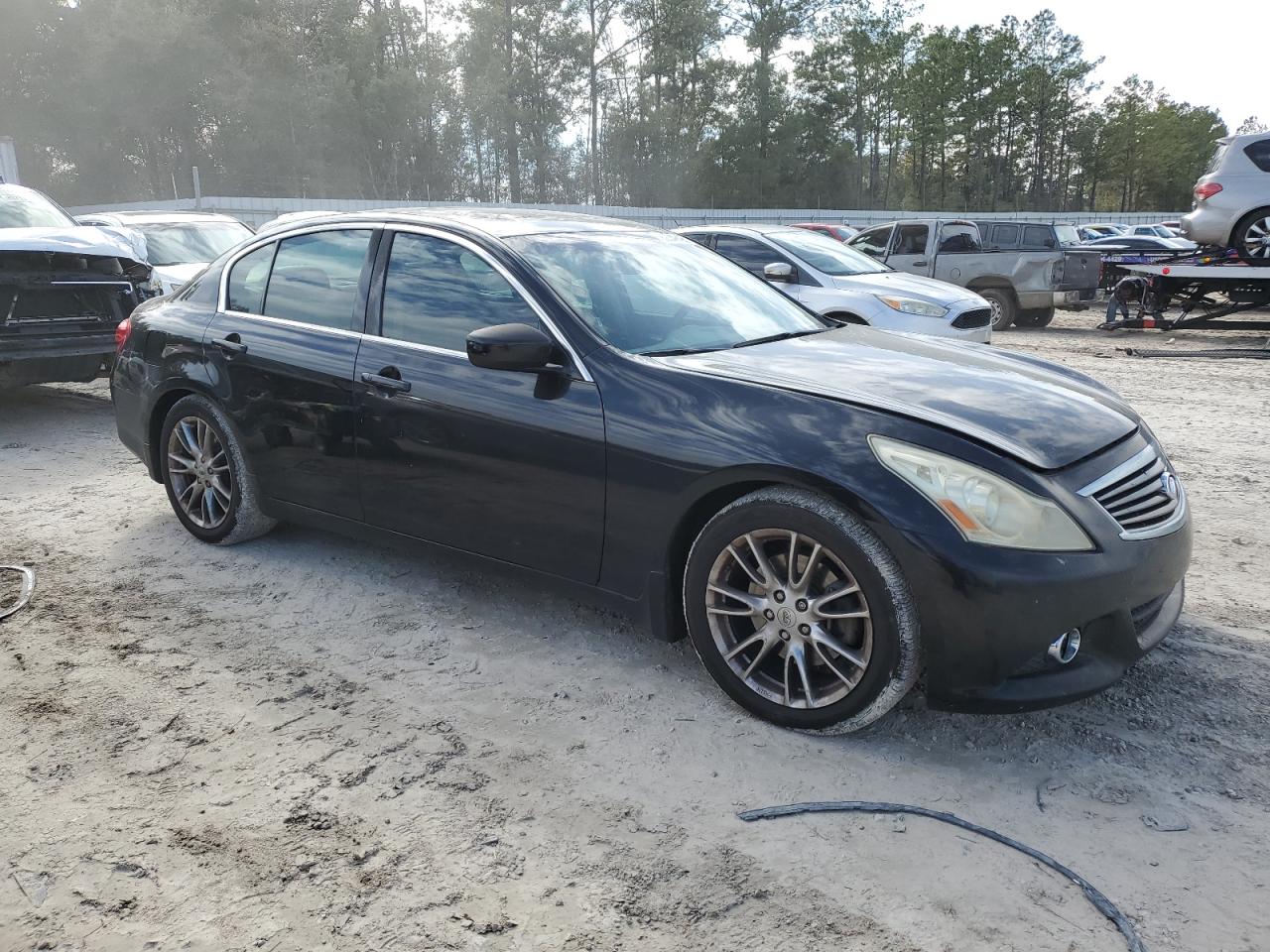 2010 Infiniti G VIN JN1CV6AP5AM402199 Copart auction photo, mechanical damage thumbnail 4