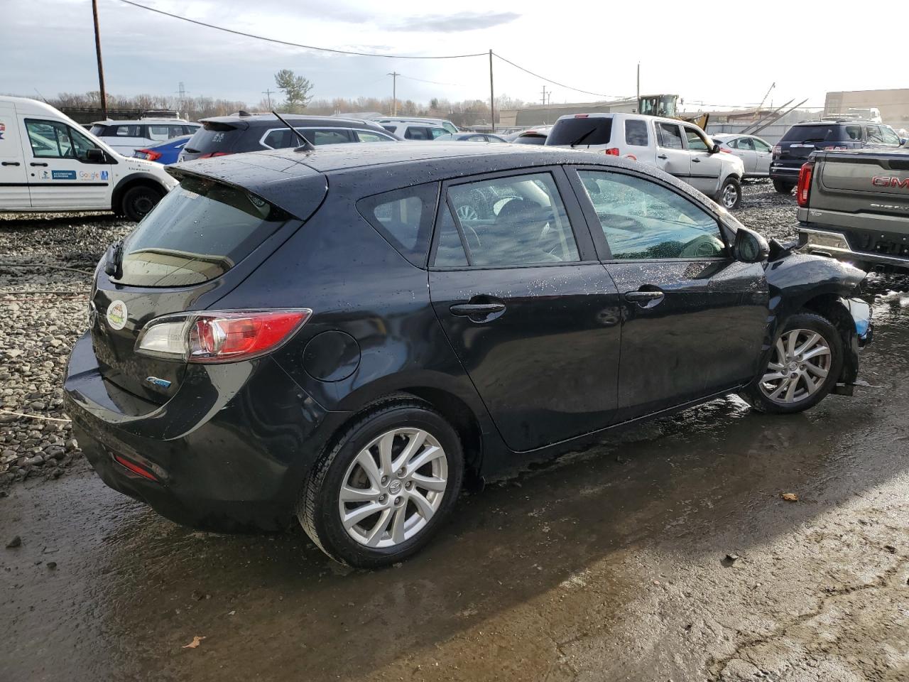 2012 Mazda 3 VIN JM1BL1L88C1650300 Copart auction photo, front end damage thumbnail 3