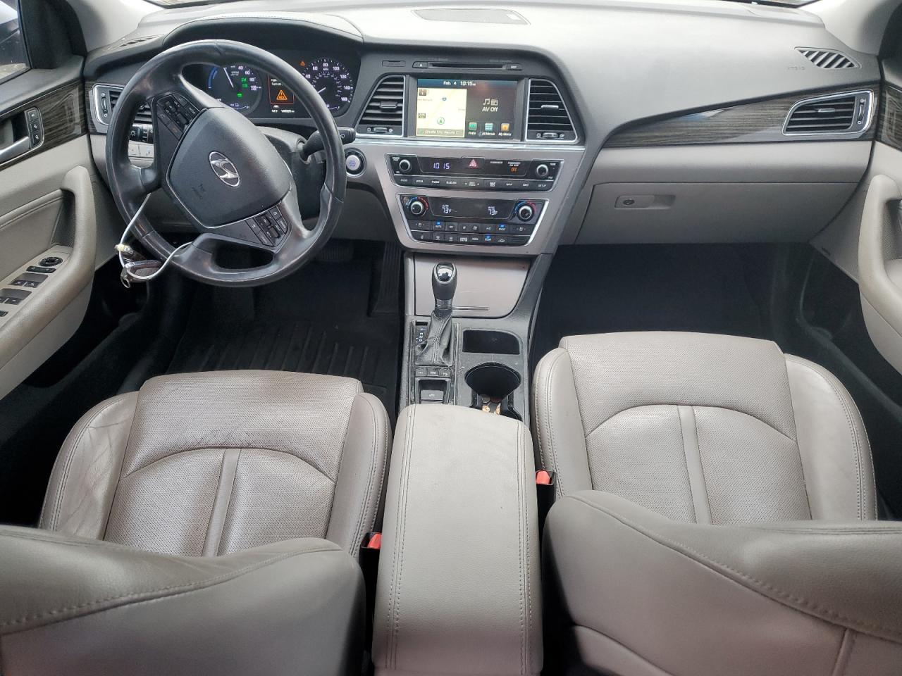 2016 Hyundai Sonata VIN KMHE54L23GA026121 Copart auction photo, mechanical damage thumbnail 8