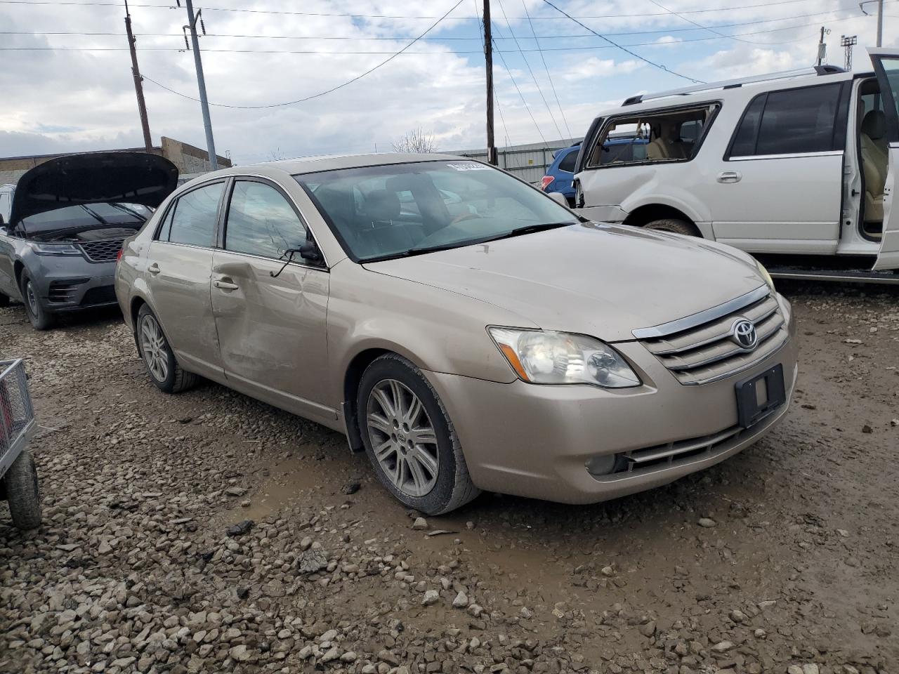 2006 Toyota Avalon VIN 4T1BK36B86U087642 Copart auction photo, side damage thumbnail 4