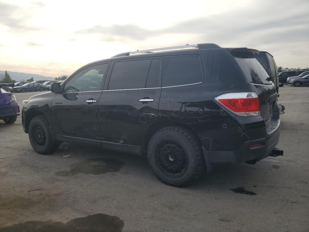 2012 Toyota Highlander VIN 5TDDK3EH9CS110297 Copart auction photo, minor dent/scratches damage thumbnail 2