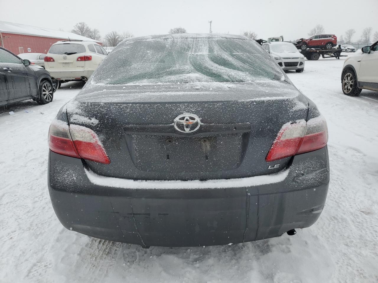 2007 Toyota Camry VIN 4T1BE46K07U702781 Copart auction photo, front end / side damage thumbnail 6