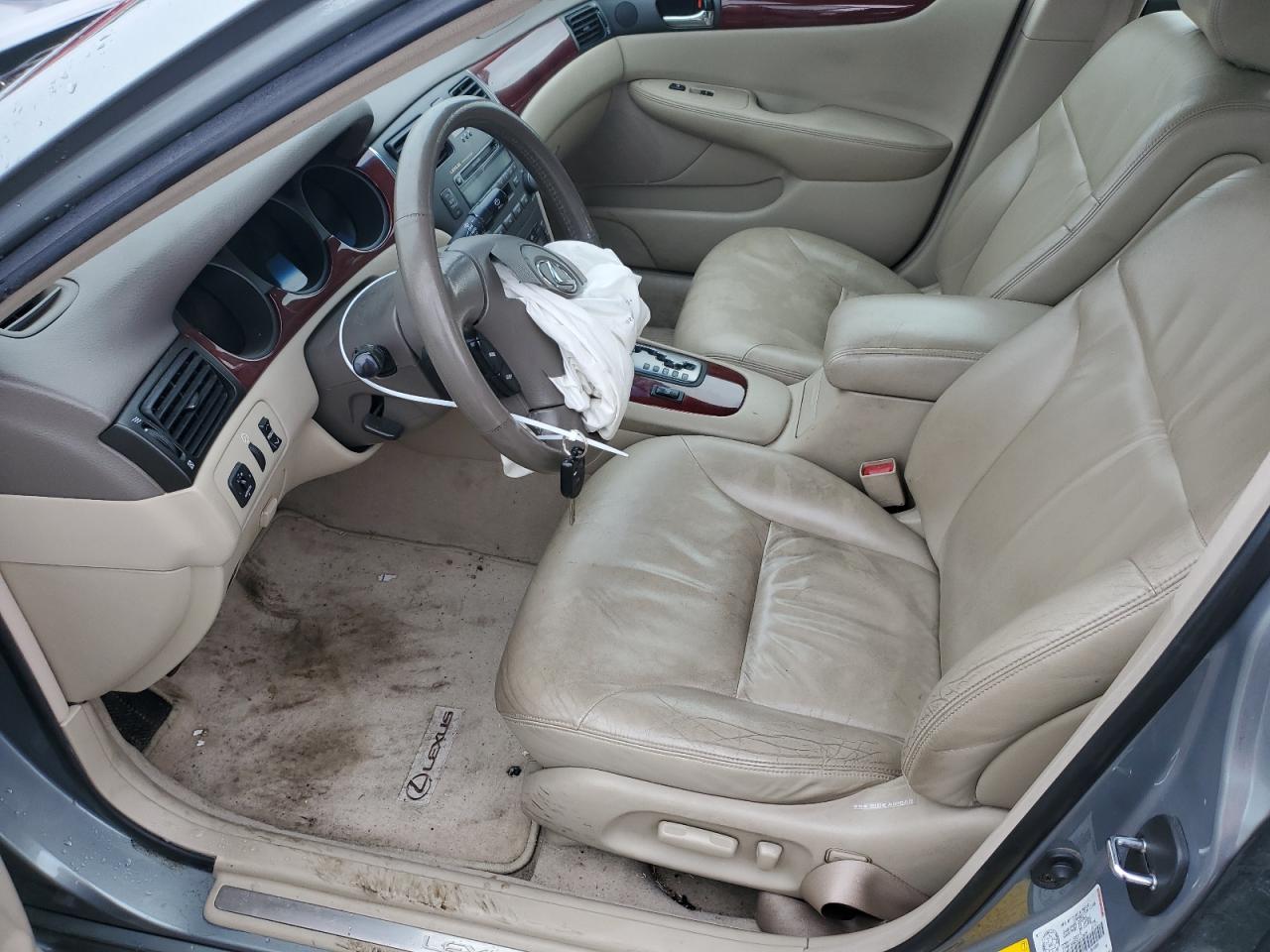 2003 Lexus ES VIN JTHBF30G230112825 Copart auction photo, front end / undercarriage damage thumbnail 7