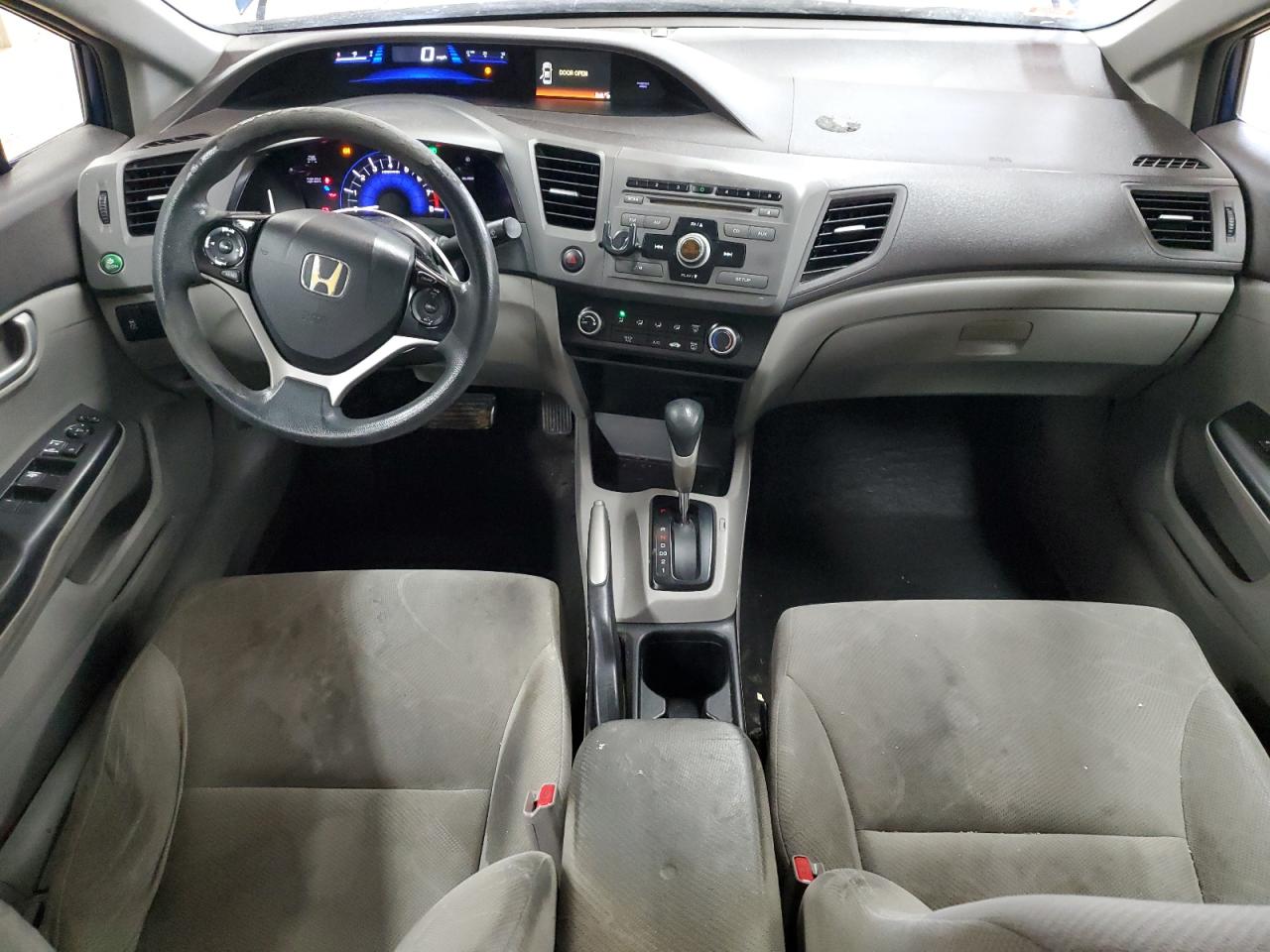 2012 Honda Civic VIN 19XFB2F57CE042177 Copart auction photo, side damage thumbnail 8