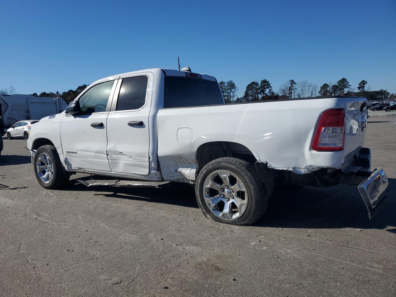 2019 RAM 1500 VIN 1C6RRECT3KN628017 Copart auction photo, all over damage thumbnail 2
