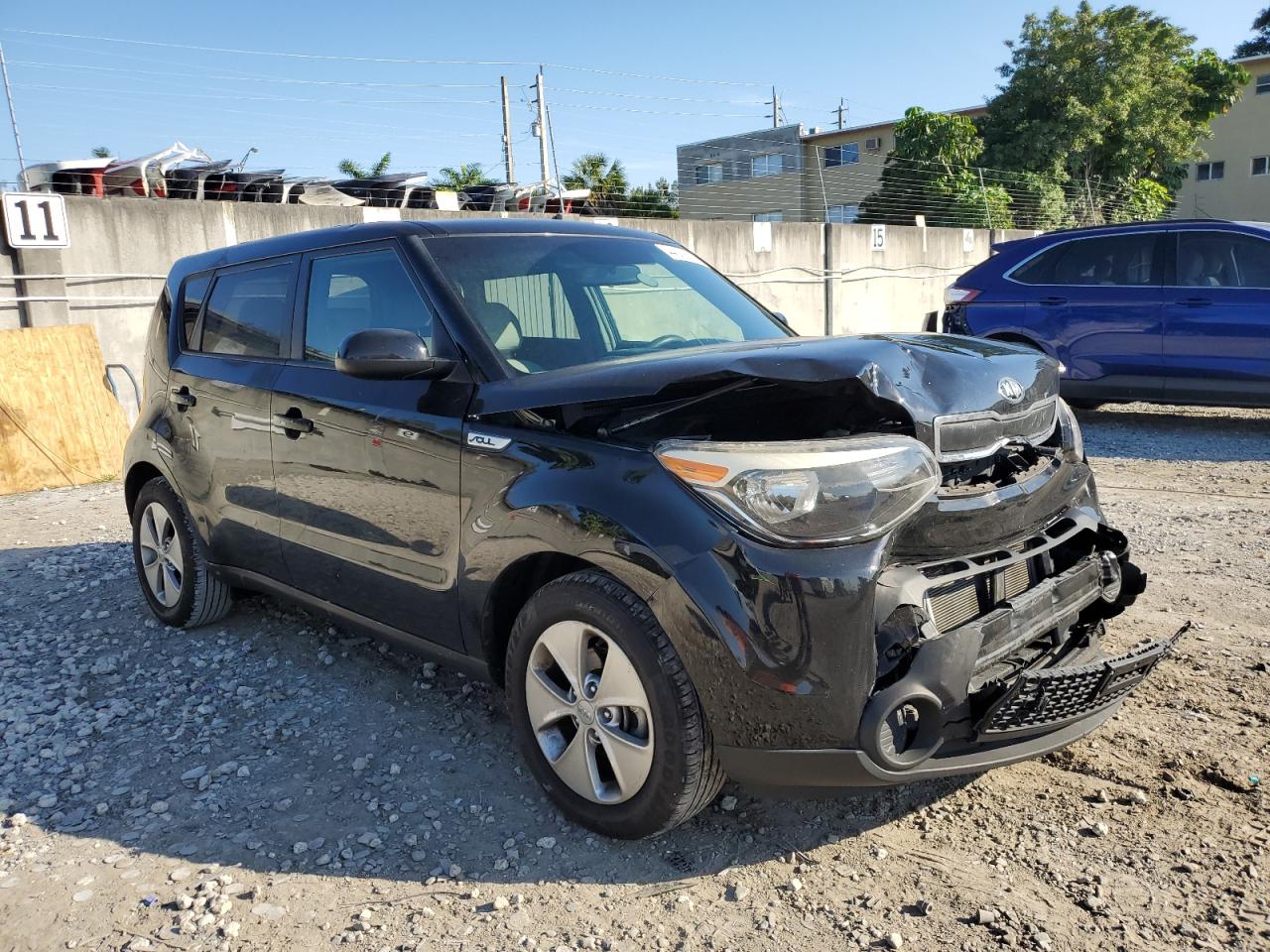 2016 KIA Soul VIN KNDJN2A2XG7854335 Copart auction photo, front end / minor dent/scratches damage thumbnail 4