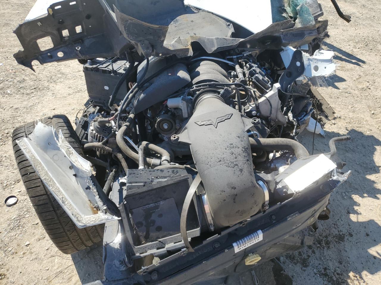 2007 Chevrolet Corvette VIN 1G1YY25U775118118 Copart auction photo, all over damage thumbnail 11