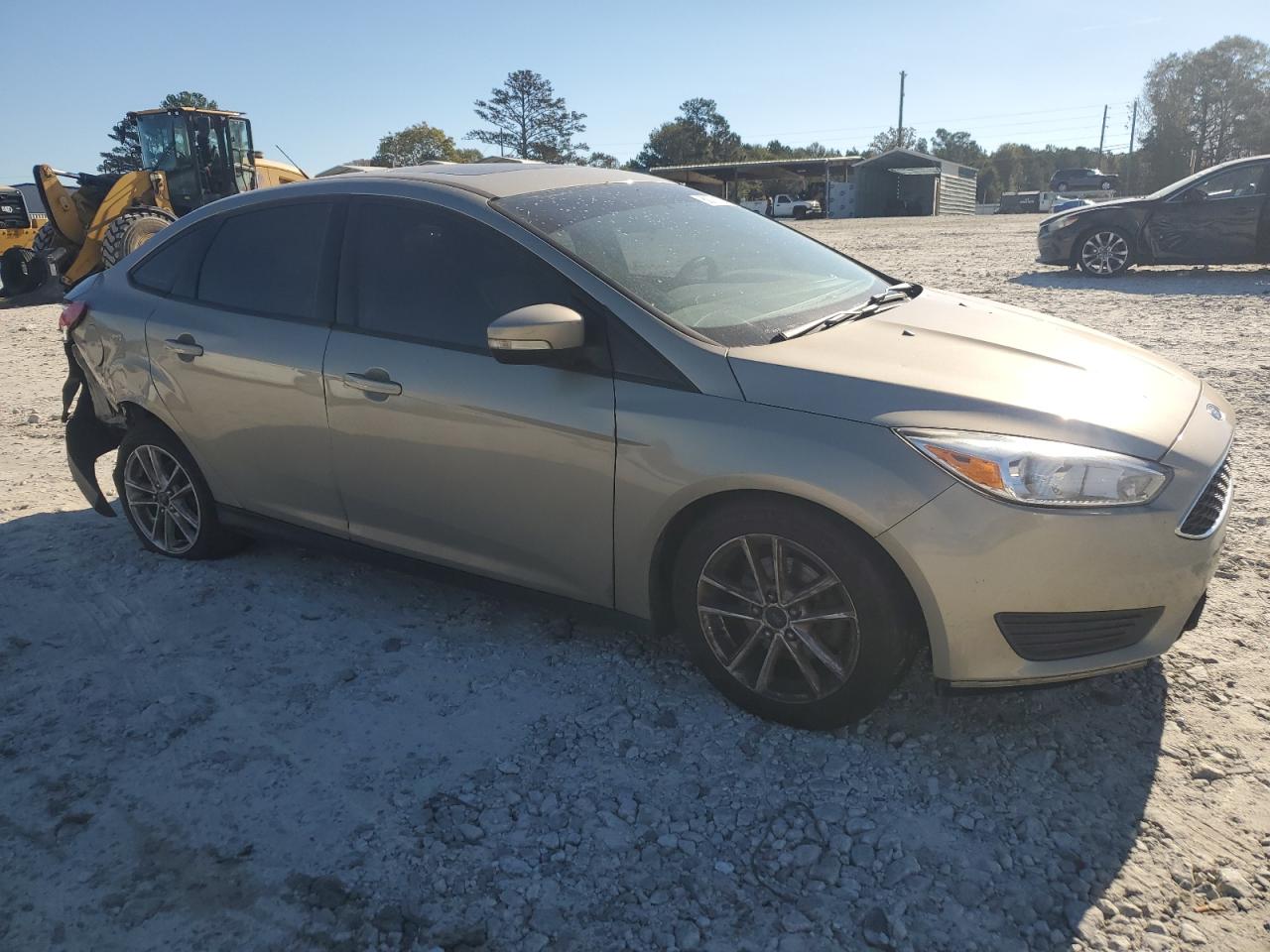 2015 Ford Focus VIN 1FADP3F27FL382533 Copart auction photo, rear end / front end damage thumbnail 4